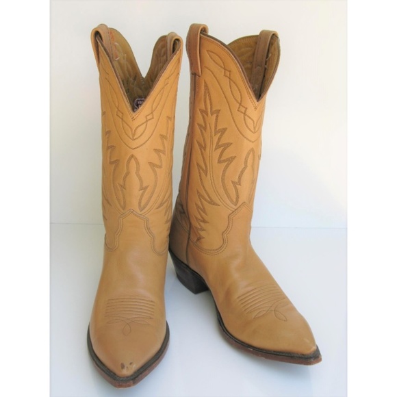 deerskin cowboy boots